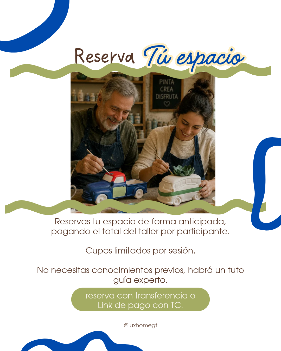 Pintando con Mamá 🪴🚗🩵🎨 3 personas
