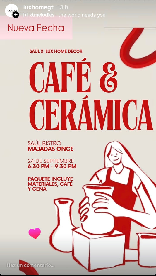 Café + Cerámica